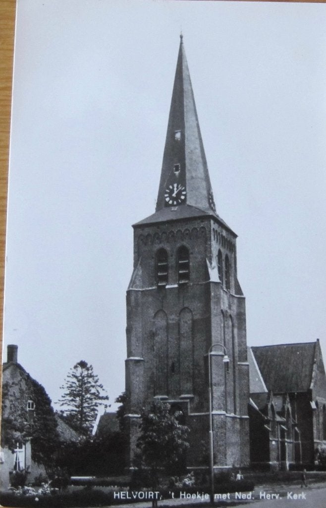 Nederlands hervormde kerk in Helvoirt - nieuw, Verzenden, 1960 tot 1980, Ongelopen, Noord-Brabant