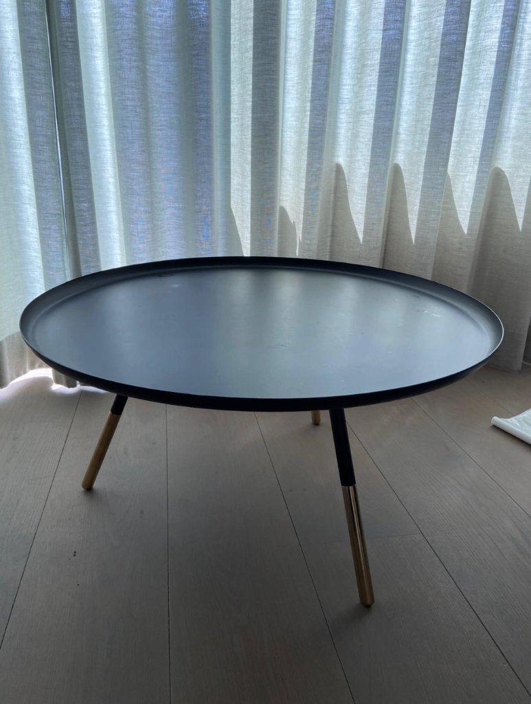 Salontafels, Huis en Inrichting, Tafels | Salontafels, Ophalen, 100 tot 150 cm, Rond, 50 tot 100 cm