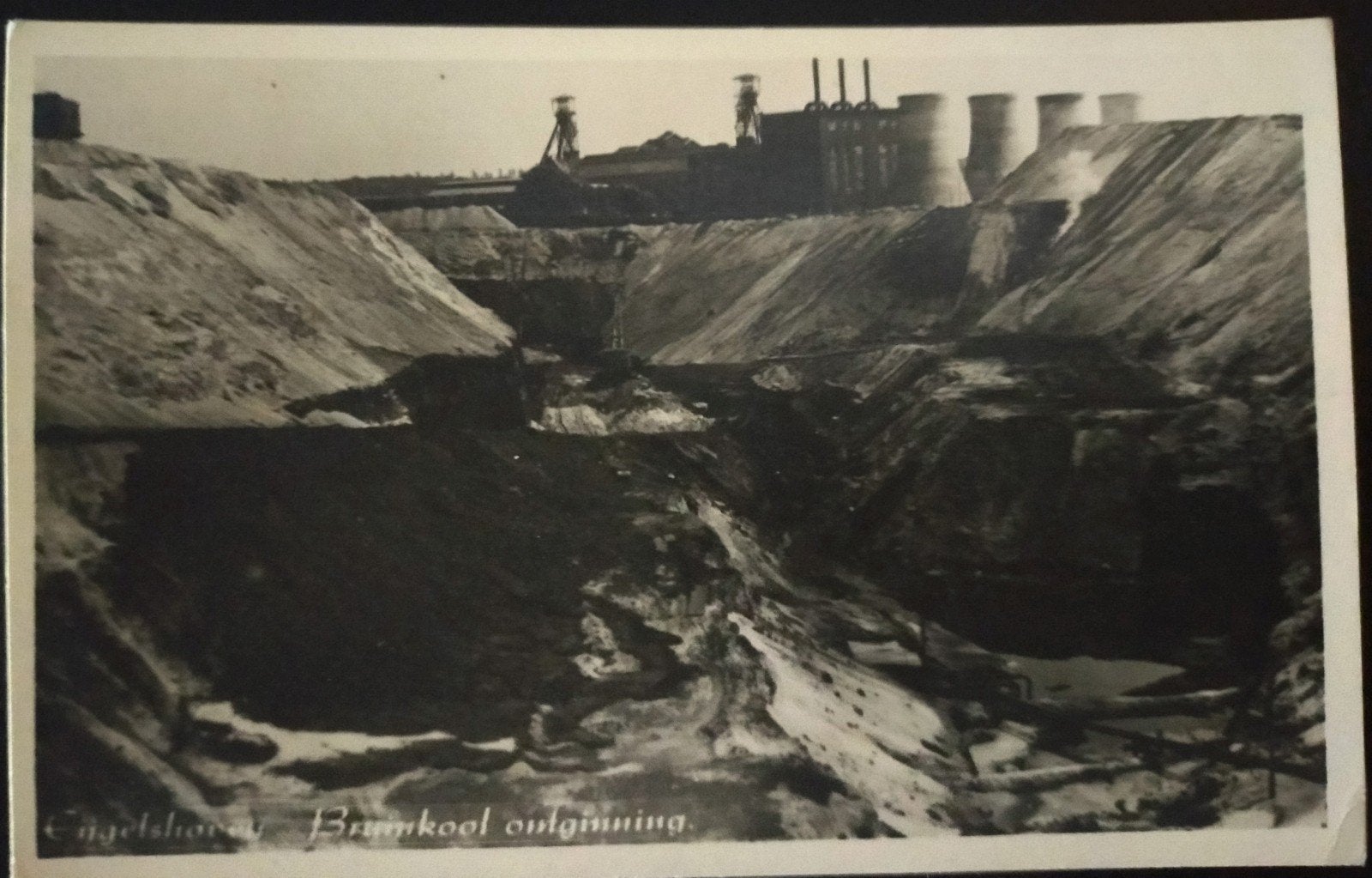 Eygelshoven bruinkool groeve, Ophalen of Verzenden, 1920 tot 1940, Gelopen, Limburg