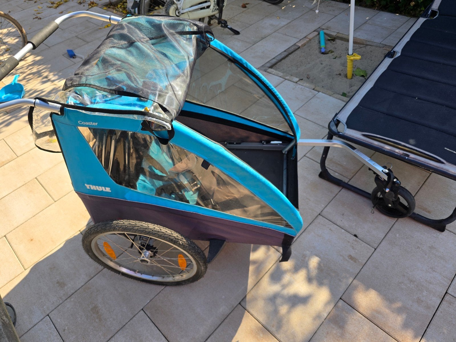 Thule Coaster fietskar - Gebruikt, Fietsen en Brommers, Ophalen, Gebruikt, Opvouwbaar, 40 tot 60 kg