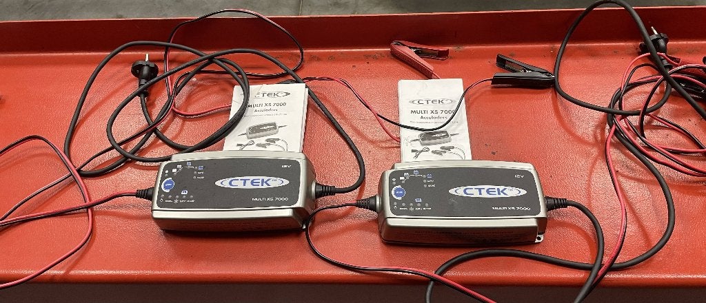 CTEK lader XS 7000, Auto-onderdelen, Accu's en Toebehoren, Gebruikt, Ophalen of Verzenden