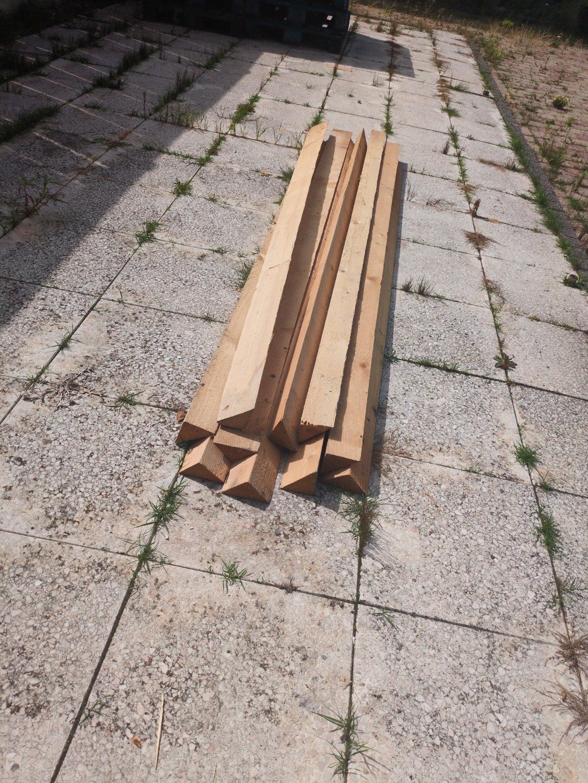Mastiek schroot, Ophalen, Grenen, Nieuw, 250 tot 300 cm