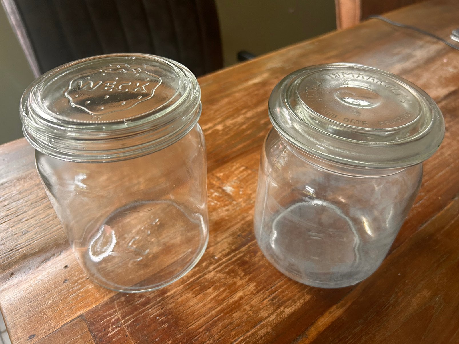 Inmaakpotten, Glas, Ophalen, Gebruikt