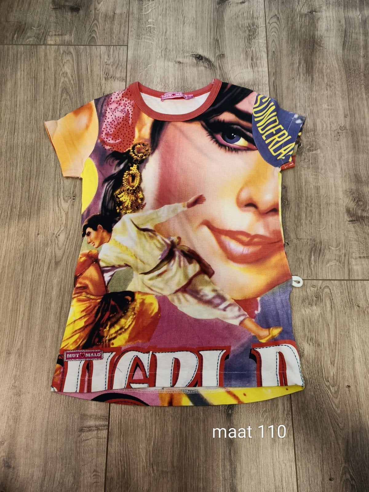 Muy Malo shirt, Meisje, Ophalen of Verzenden, Zo goed als nieuw, Shirt of Longsleeve