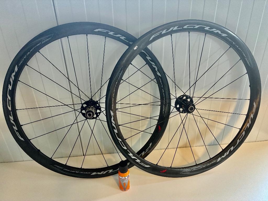 Fulcrum Racing Quattro Carbon Disc Wielset, Verzenden, Zo goed als nieuw, Fulcrum