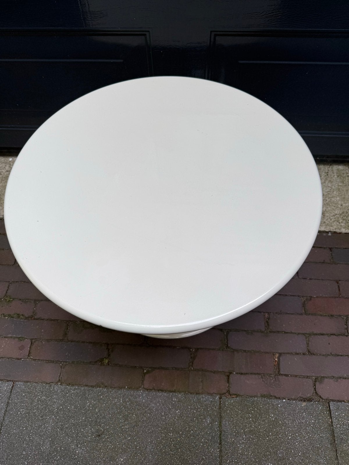 Artifort style Salontafel - Vintage Design, Overige houtsoorten, Gebruikt, 100 tot 150 cm, Rond