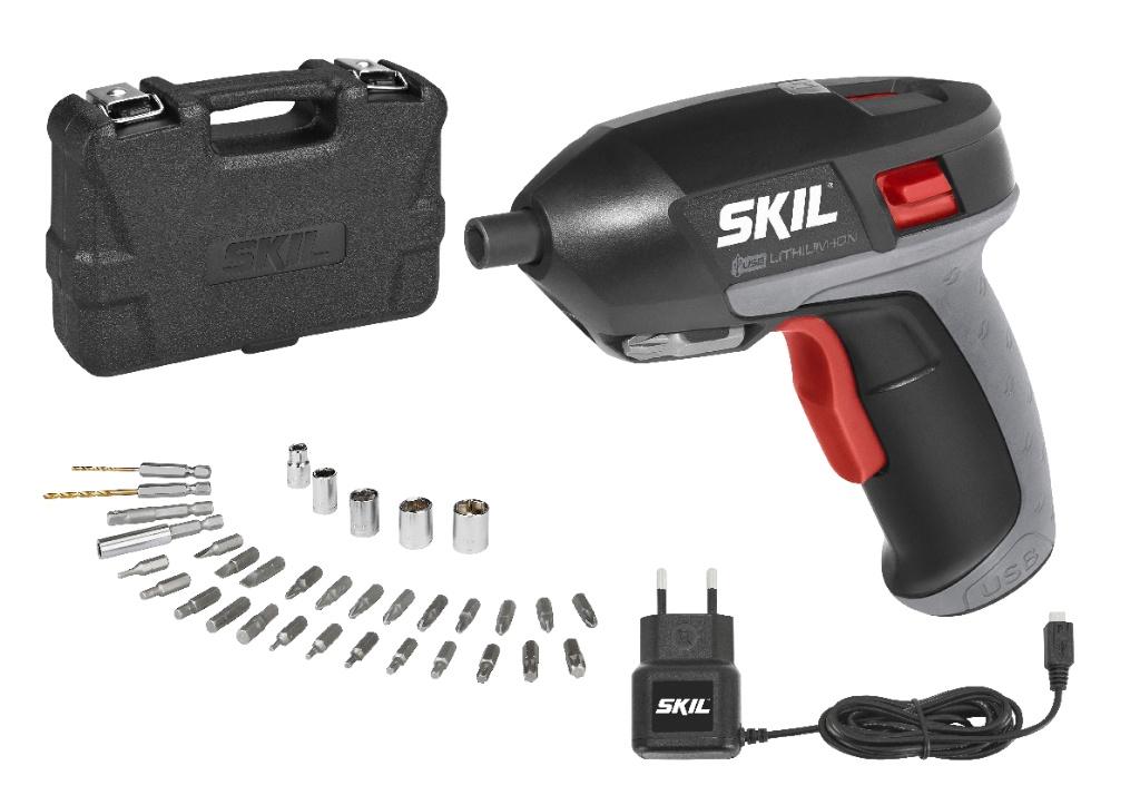 SKIL 2636 AD accu‑schroefmachine, Ophalen of Verzenden, Zo goed als nieuw