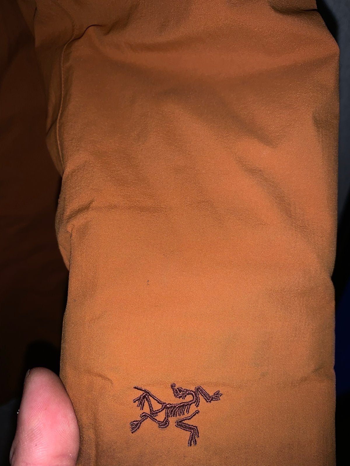 Arcteryx Dames winter Jas Maat L - Oranje/Bruin, Ophalen of Verzenden, Zo goed als nieuw, Maat 42/44 (L), Oranje