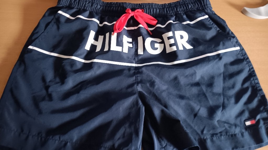 Leuke Stoere Tommy Hilfiger Zwembroek, Ophalen, Blauw, Tommy Hilfiger, Zwemshort