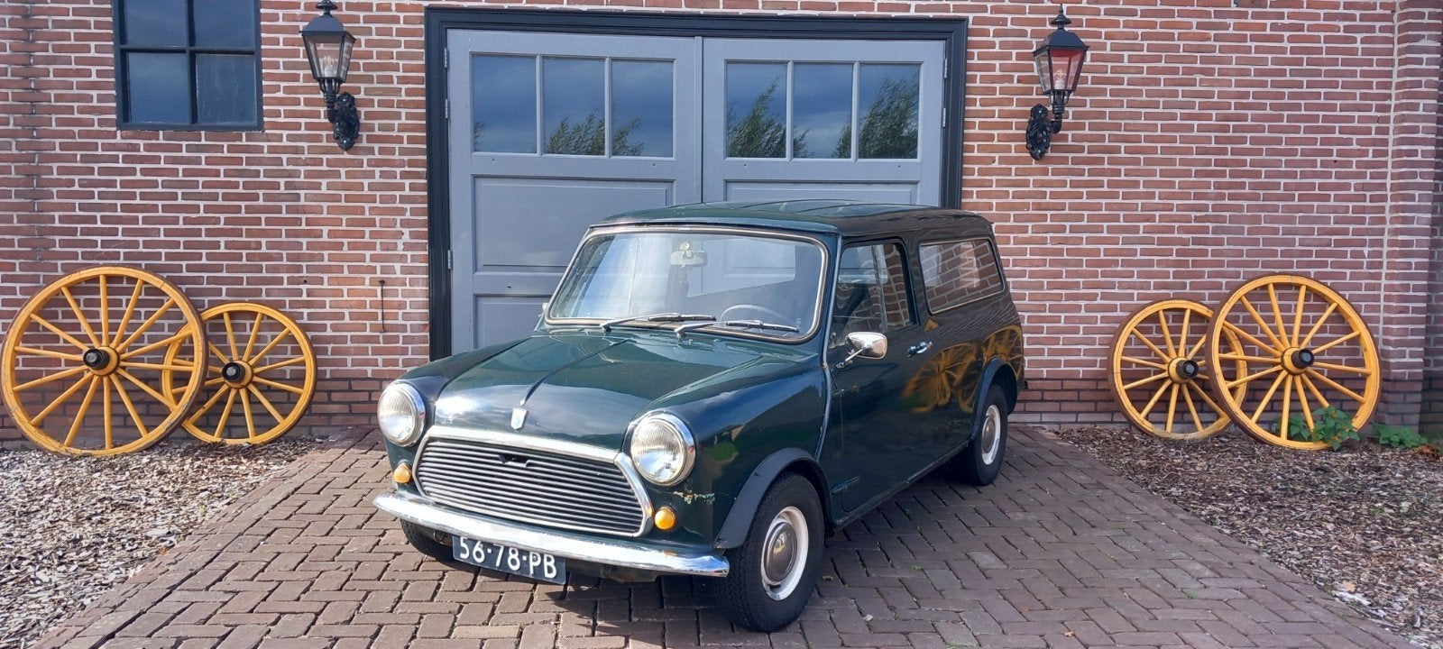 Mini Cooper  Mini 1000 Van  1976, Auto's, Handgeschakeld, Mini, Groen, Stationwagon