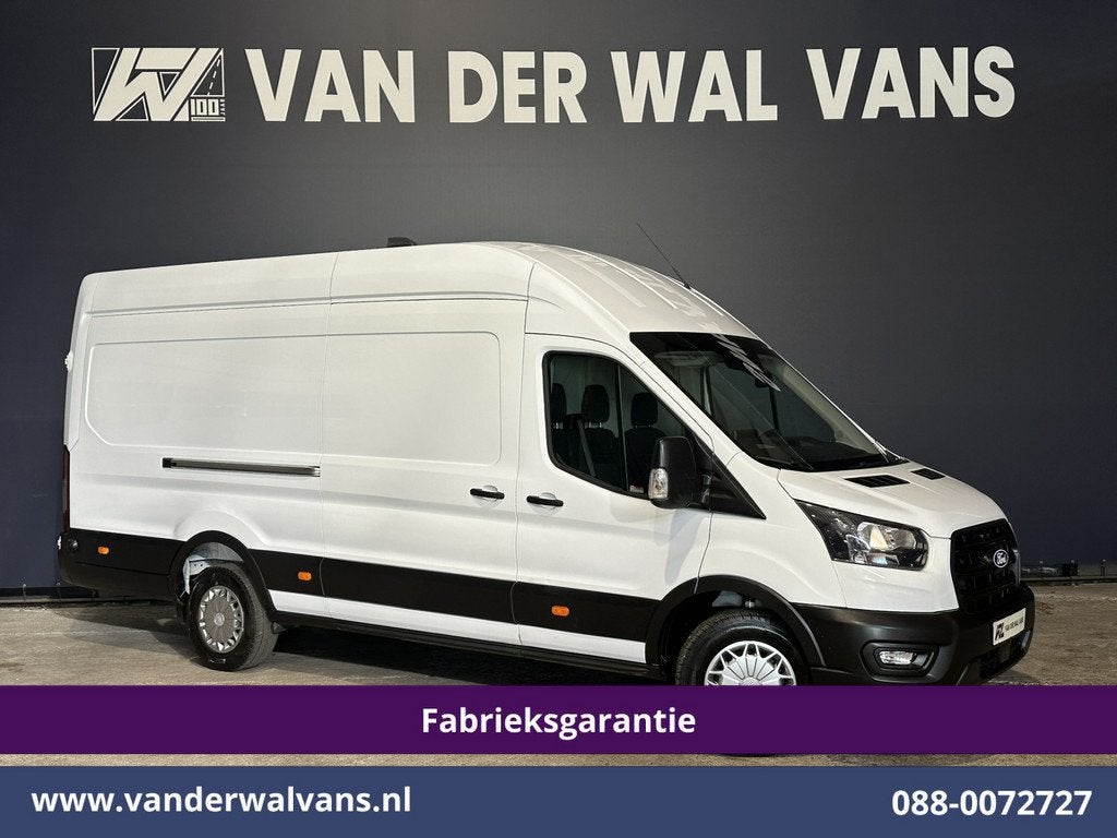 Ford Transit 2.0 TDCI 130pk L4H3 Fabrieksgarantie Jumbo Euro, Auto's, Bestelauto's, Bedrijf, Te koop, ABS, Achteruitrijcamera