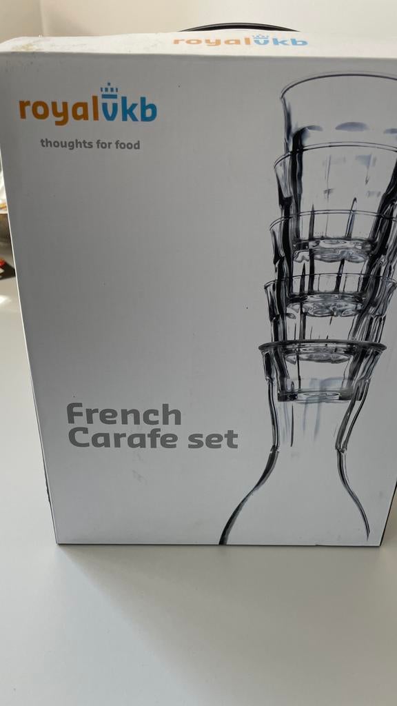 Franse design karafset royal VKB, Ophalen of Verzenden, Nieuw, Overige typen