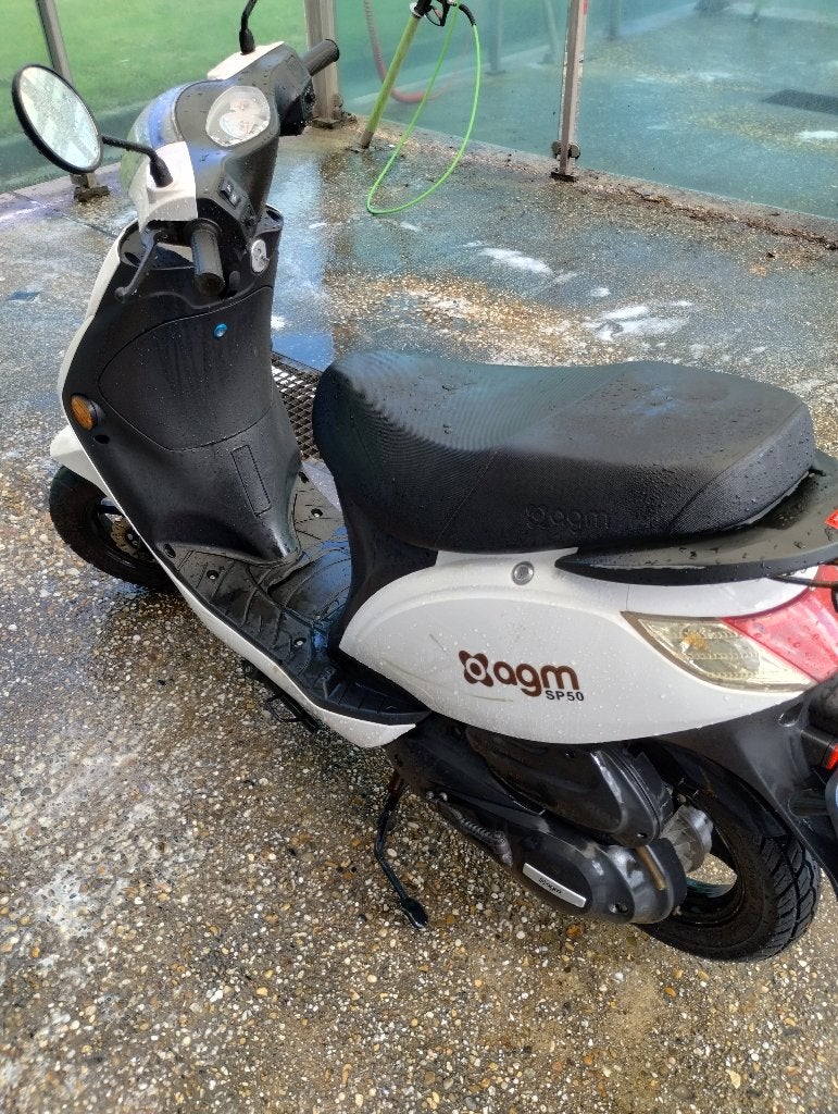AGM scooter snor, Ophalen, Gebruikt, Benzine, Overige merken