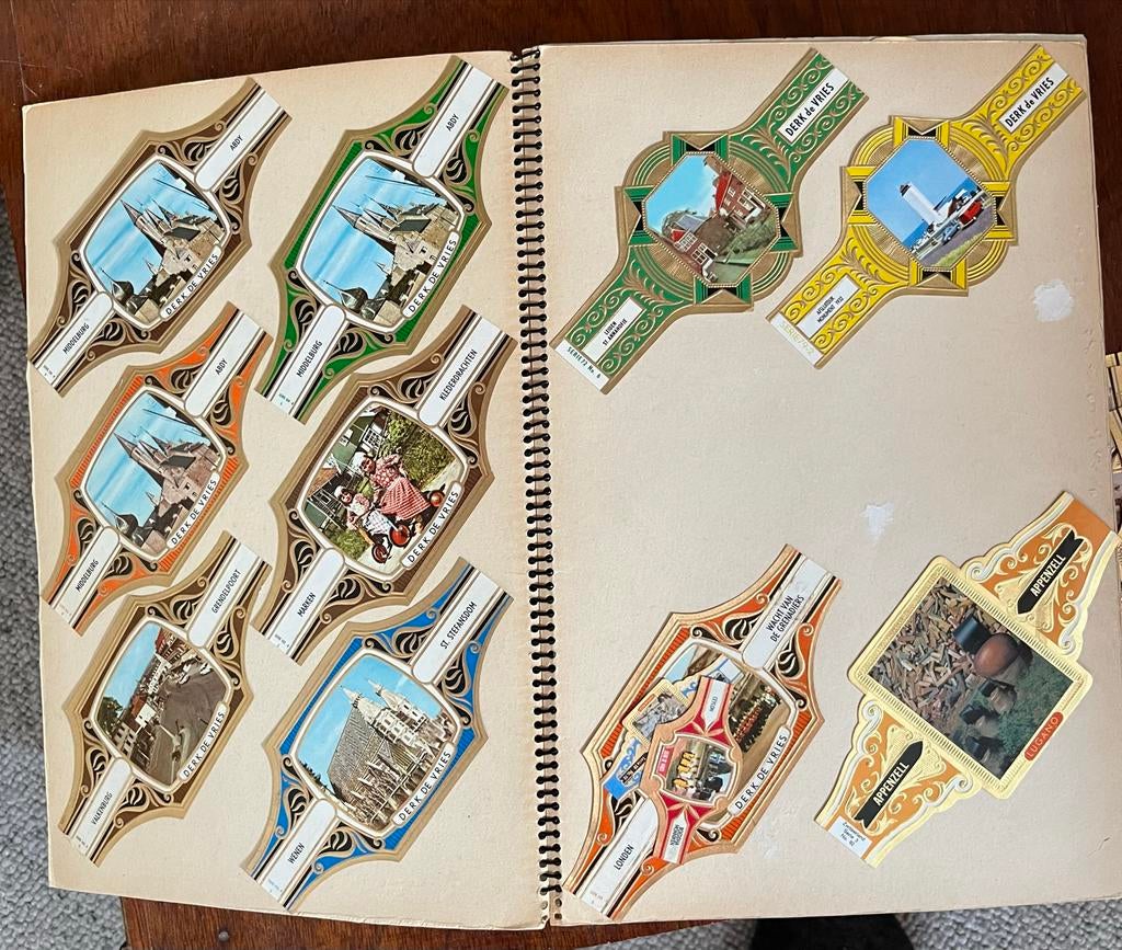 Album met sigarenbandjes - Willem II en meer, Ophalen of Verzenden, Gebruikt