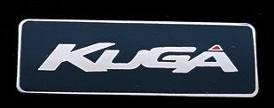 Ford Kuga pin- grijs emaille, Verzenden, Nieuw, Transport, Speldje of Pin