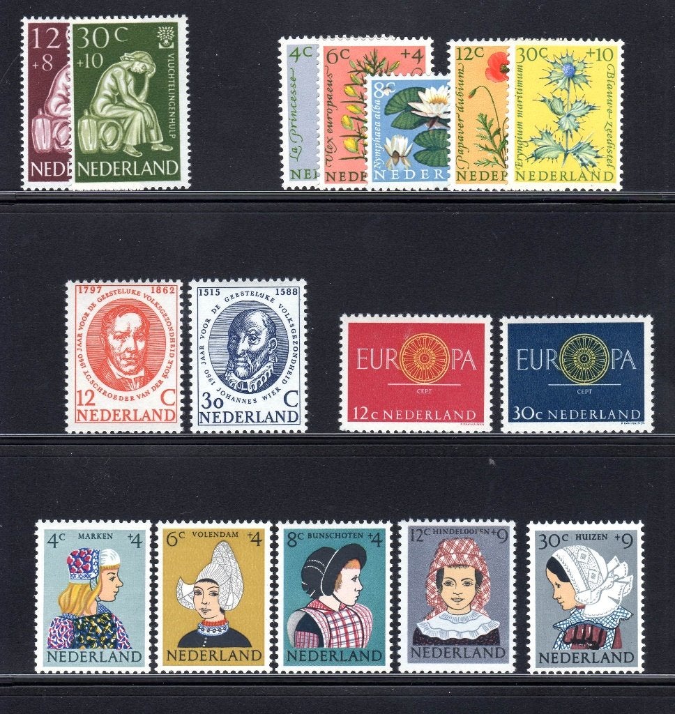 Jaargang 1960 postfris, Ophalen of Verzenden, Na 1940, Postfris