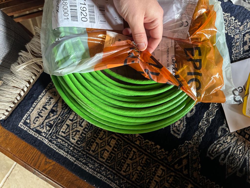 Etherline cat 6a kabel lapp 30m, Ophalen of Verzenden, Nieuw, Kabel of Snoer