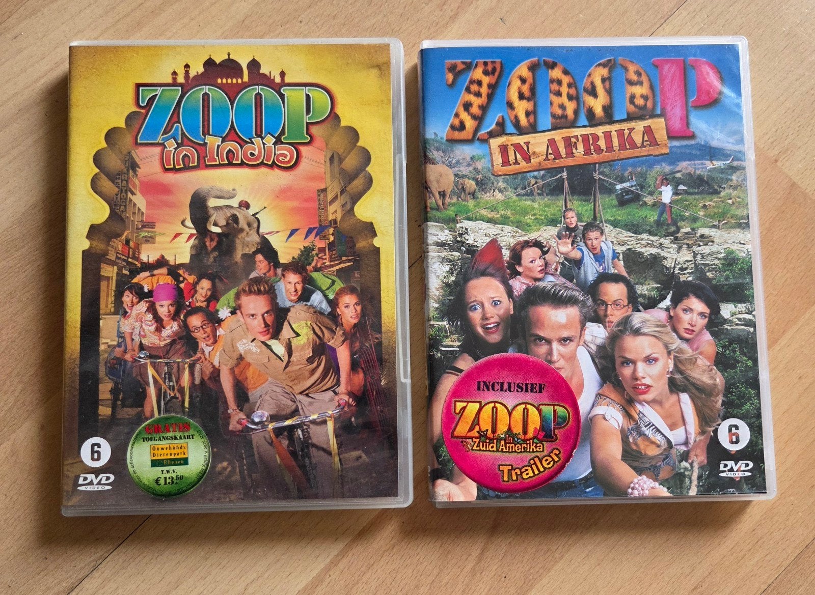 Zoop in India & Zoop in Afrika, Cd's en Dvd's, Ophalen of Verzenden, Zo goed als nieuw