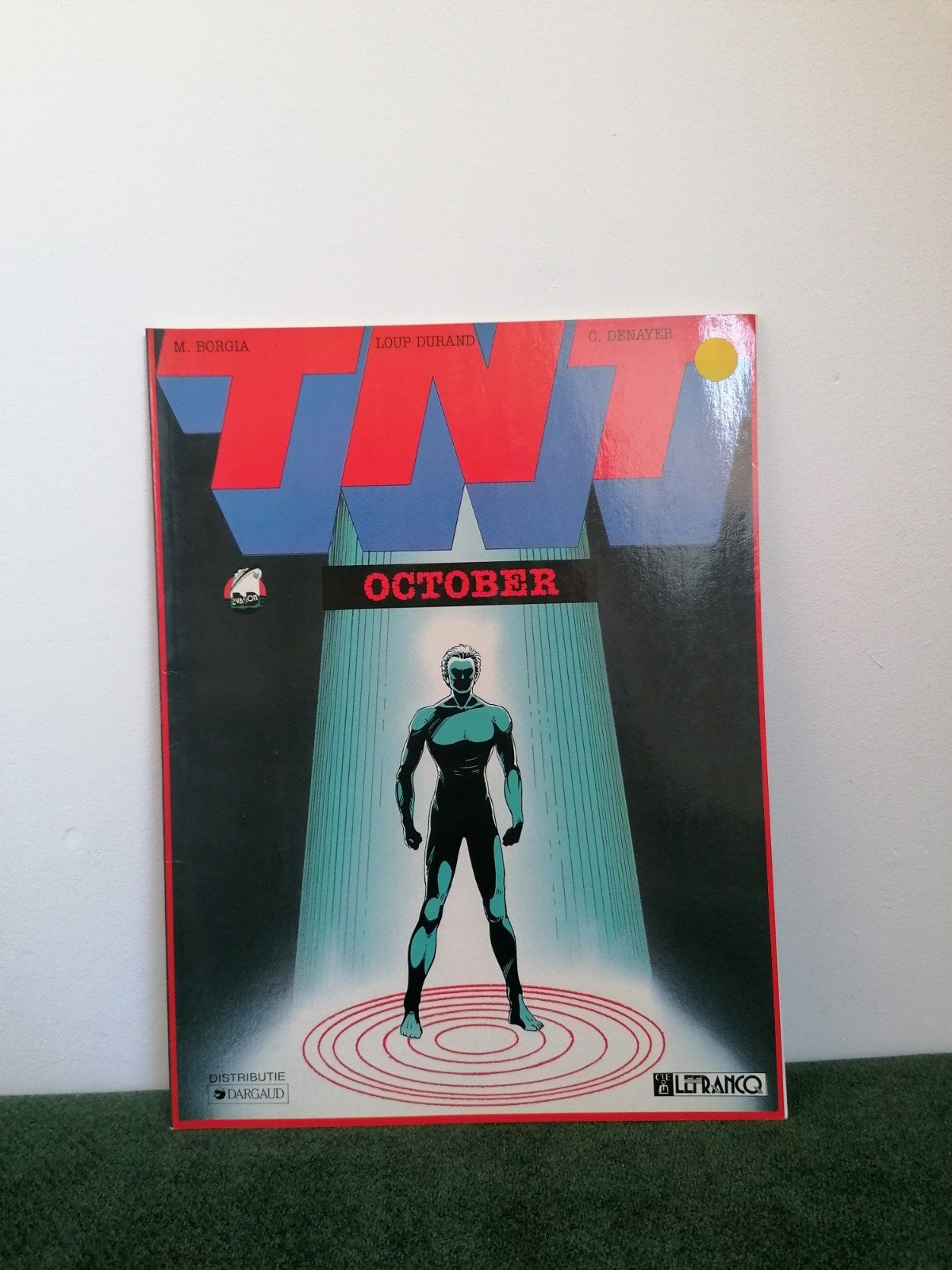 TNT: October (1989) - Stripboek, Boeken, Stripboeken, Gelezen, Christian Denayer, Eén stripboek, Ophalen of Verzenden