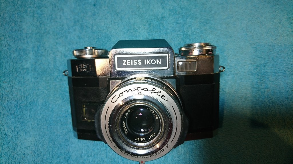Carl Zeiss Ikon Contaflex Syhchro - Compur, Ophalen of Verzenden, Compact, Overige Merken