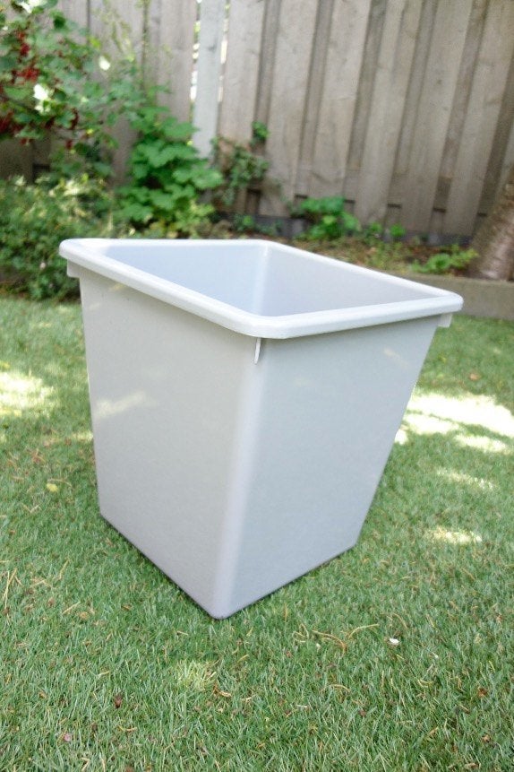 prullenmand, prullenbak grijs NIEUW, 40 liter of meer, Ophalen, Nieuw, Kunststof