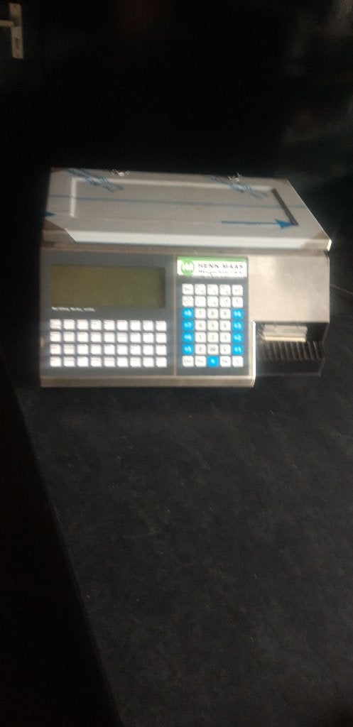 Henk Maas weegsysteem,   Casio kassa, Ophalen