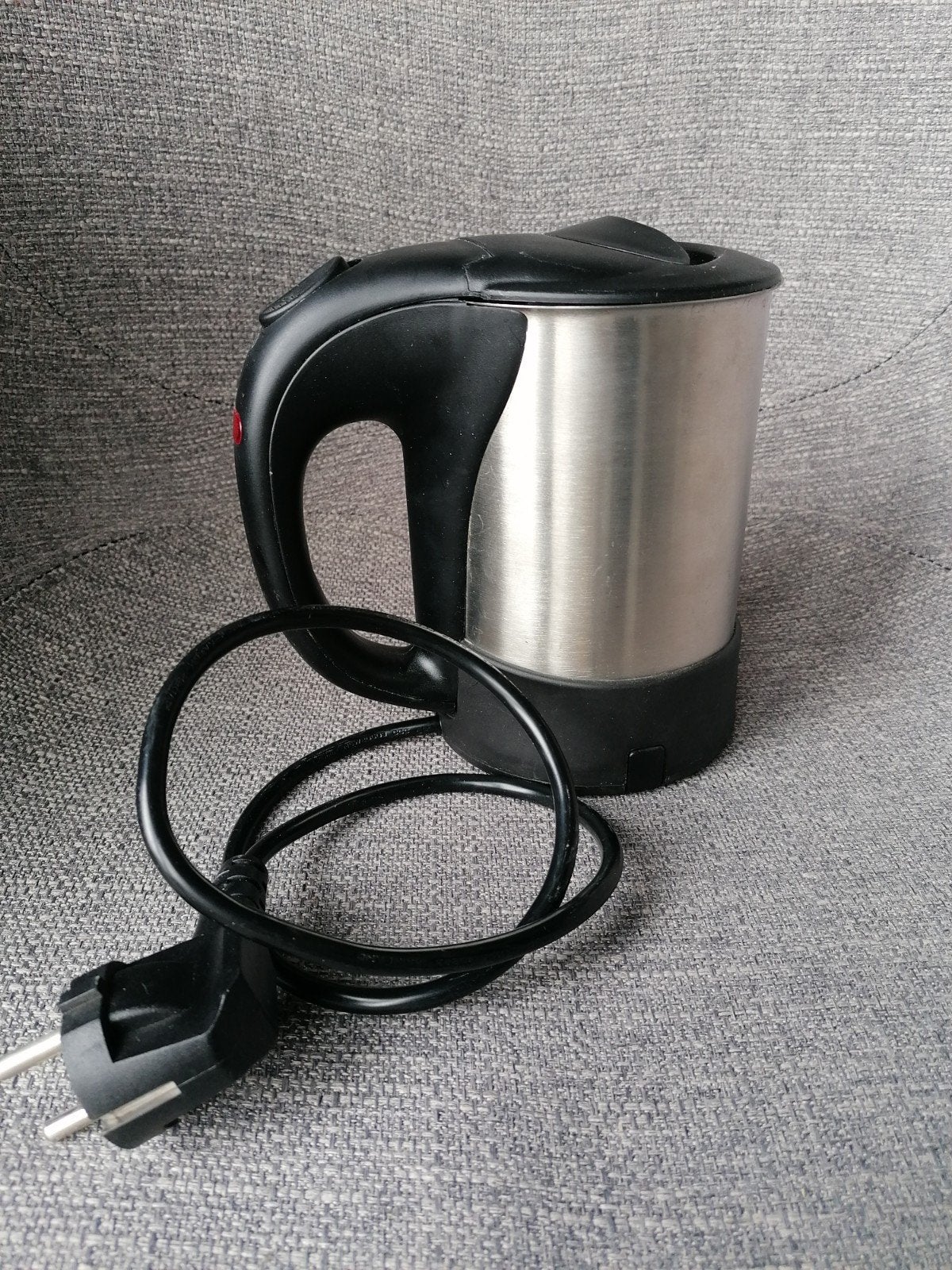 RVS Waterkoker 1000 Watt 0,5 Liter Camping Camper Kamperen, Ophalen of Verzenden, Zo goed als nieuw