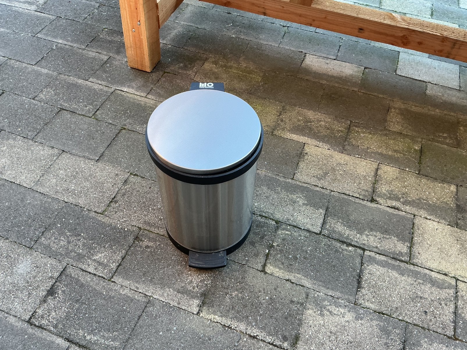 Pedaalemmer 20 liter ilio   5 euro, Gebruikt, Met pedaal, Ophalen of Verzenden, 20 tot 30 liter