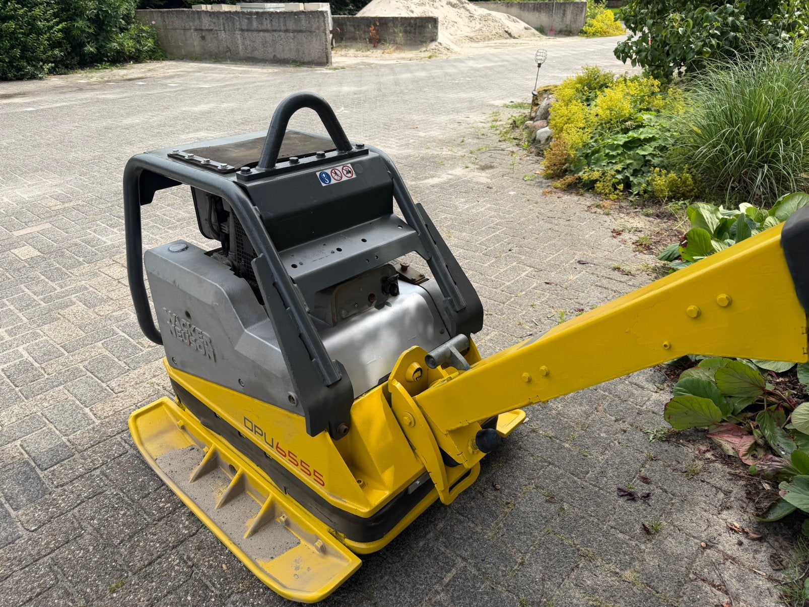 Wacker trilplaat te koop DPU 6555 HEAP (01-2017), Ophalen, Gebruikt