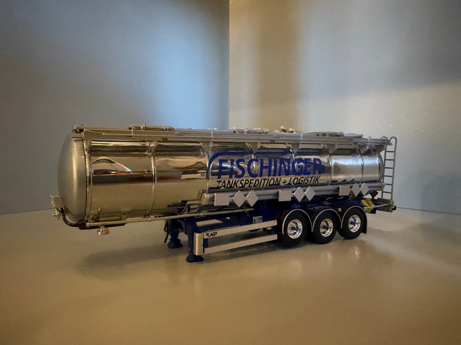 Tekno b keuze tank trailer, Ophalen of Verzenden, Zo goed als nieuw, Bus of Vrachtwagen, Tekno