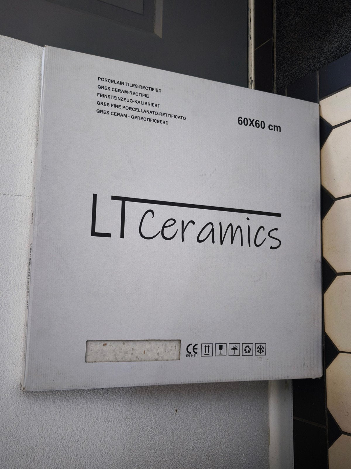 LT Ceramics Terrazzo Vignole Tegels 60x60 cm, Ophalen, 60 cm of meer, Nieuw, Minder dan 5 m²