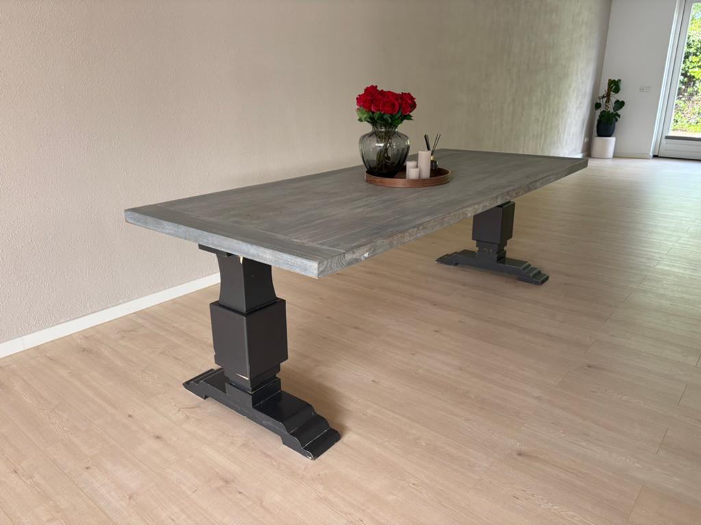 Eettafel La Provence MOET WEG!, Ophalen, Gebruikt, 100 tot 150 cm, 200 cm of meer