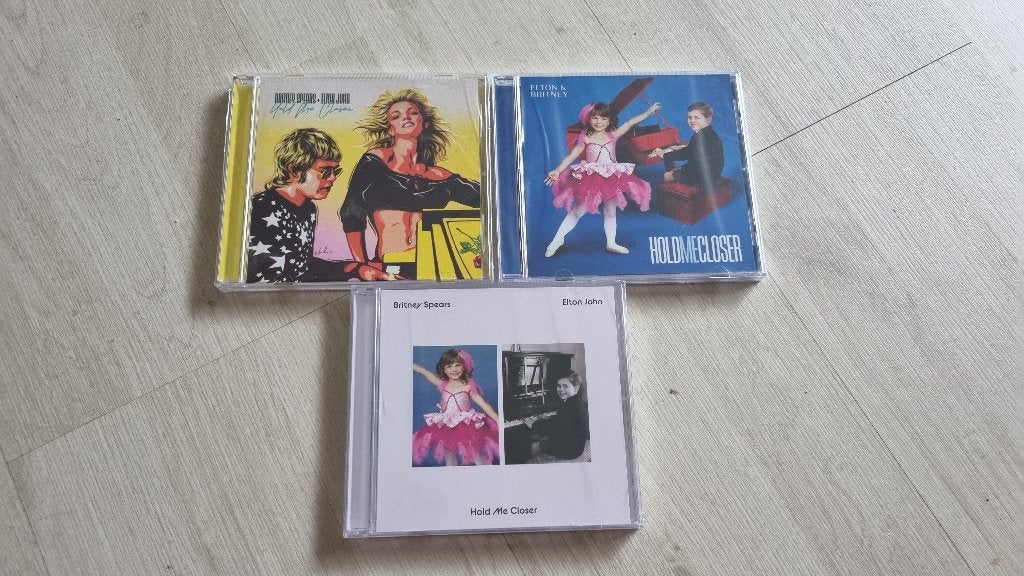 Britney Spears & Elton John - CD Single! Hold Me Closer!, Ophalen of Verzenden, Nieuw, Cd of Plaat