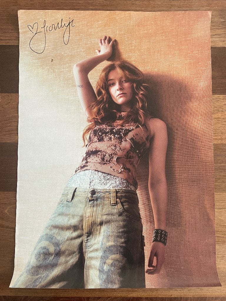 Promo Poster Froukje Kijk Je Naar Mij? GESIGNEERD NIEUW, Ophalen of Verzenden, Nieuw, A1 t/m A3, Muziek