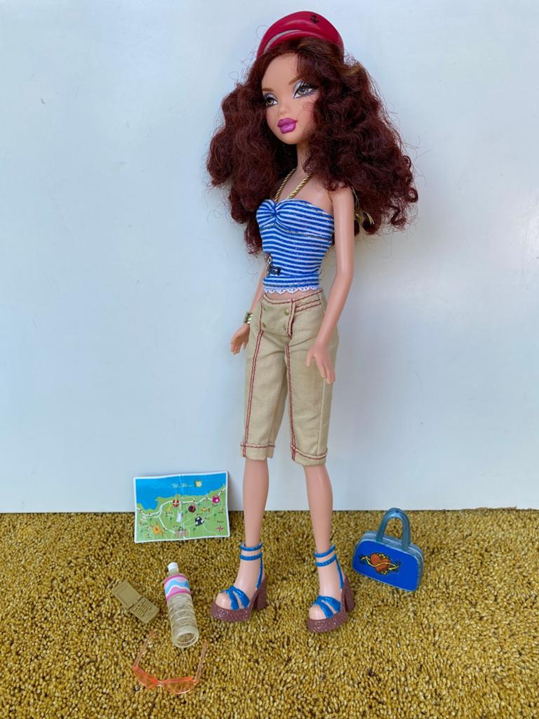 My Scene Chelsea Sailor Sweeties 2007 pop, Kinderen en Baby's, Speelgoed | Poppen, Ophalen of Verzenden, Zo goed als nieuw, Barbie