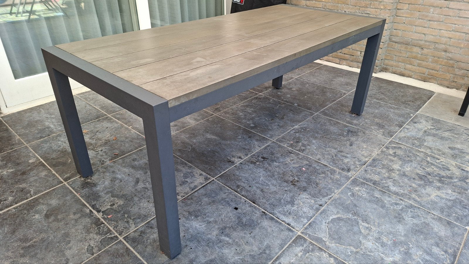 Tuintafel Bois le Duc, Tuin en Terras, Ophalen, Gebruikt, Rechthoekig, Metaal