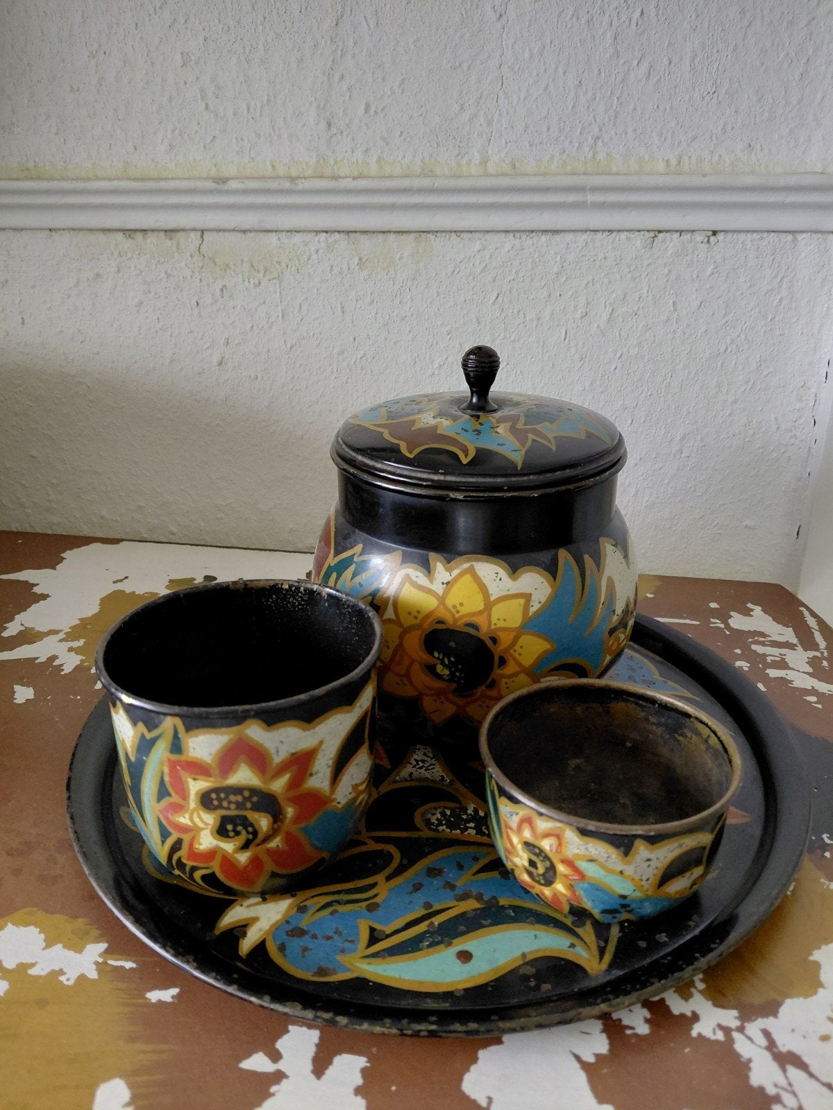 brocante set van metawa uit Tiel, Antiek en Kunst, Antiek | Servies compleet, Ophalen