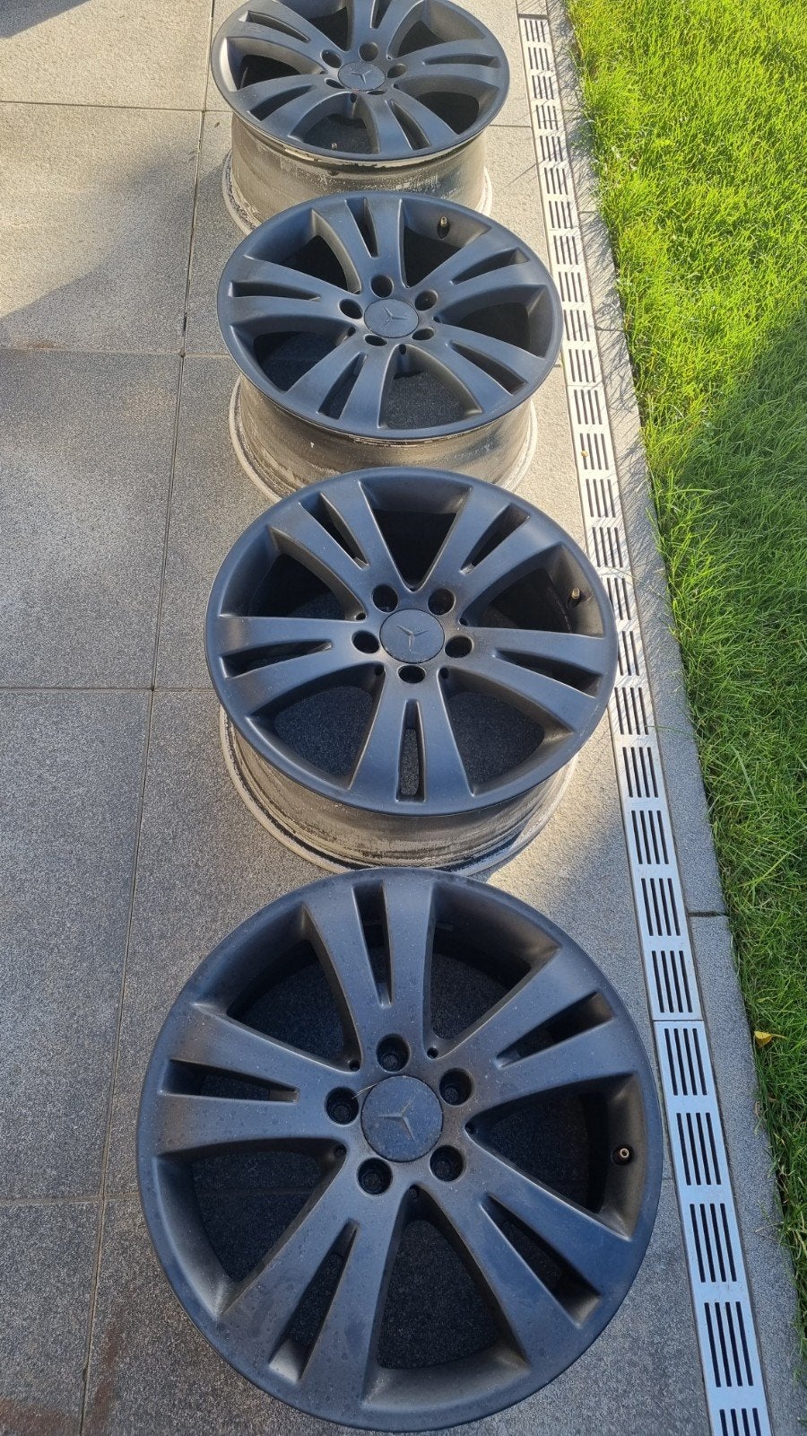 C Klasse velgen Mercedes Benz, Ophalen