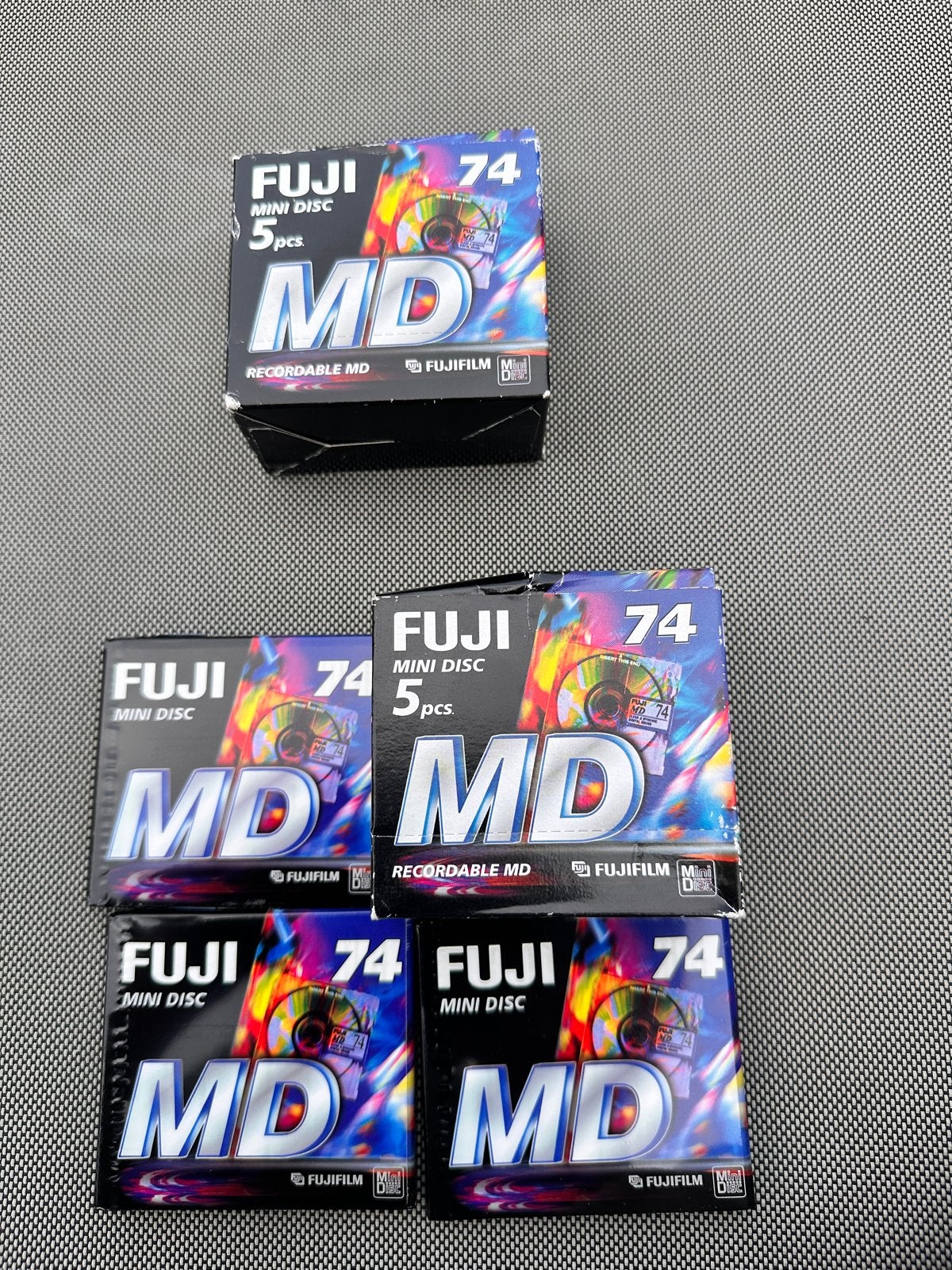Fuji MD 74 MiniDiscs - 8 stuks Nieuw in Verpakking (NOS), Ophalen of Verzenden, Overige typen