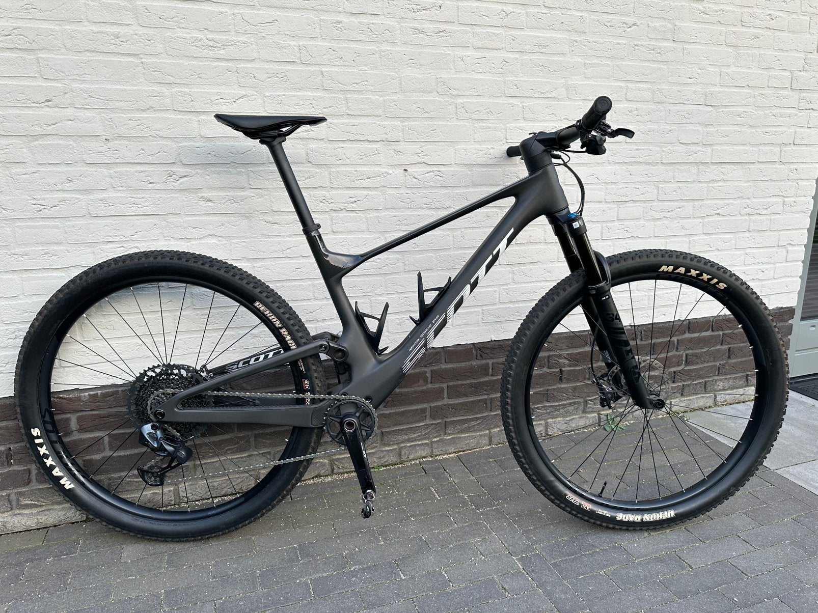 ☀️SCOTT SPARK RC TEAM SRAM EAGLE GX AXS MAAT L, Fully, Zo goed als nieuw, 53 tot 57 cm, Ophalen
