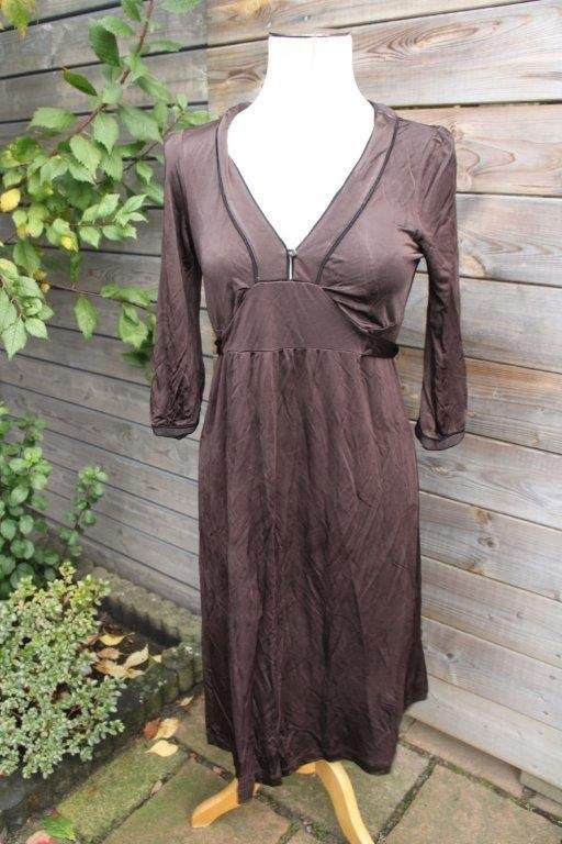Jurk bruin By Malene Birger mt M Vaste prijs AANBIEDING, Maat 38/40 (M), Bruin, Ophalen of Verzenden, Zo goed als nieuw