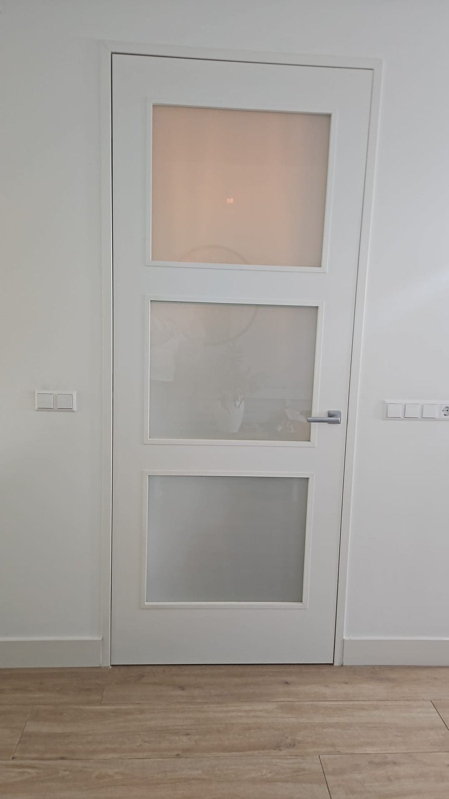 Binnendeur 930x2315mm - RAL9010, Ophalen, Gebruikt, 80 tot 100 cm, 215 cm of meer