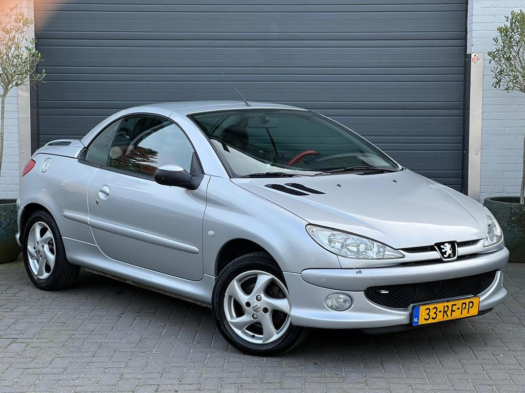 Peugeot 206 CC 1.6-16V | Cabrio | 103DZ KM | NAP | Nw. Riem, Auto's, Voorwielaandrijving, Gebruikt, 4 cilinders, Cabriolet