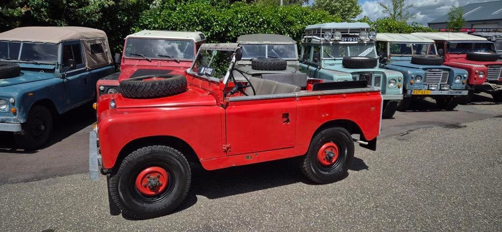 Land Rover 88 Series IIa benzine, 2286 cc, Gebruikt, 4 cilinders, 7 stoelen