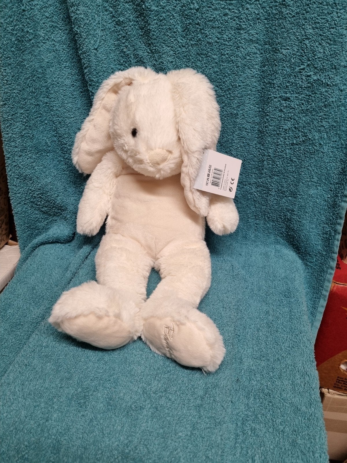 Bambino knuffel konijn nieuw nr 38, Ophalen of Verzenden, Nieuw, Konijn