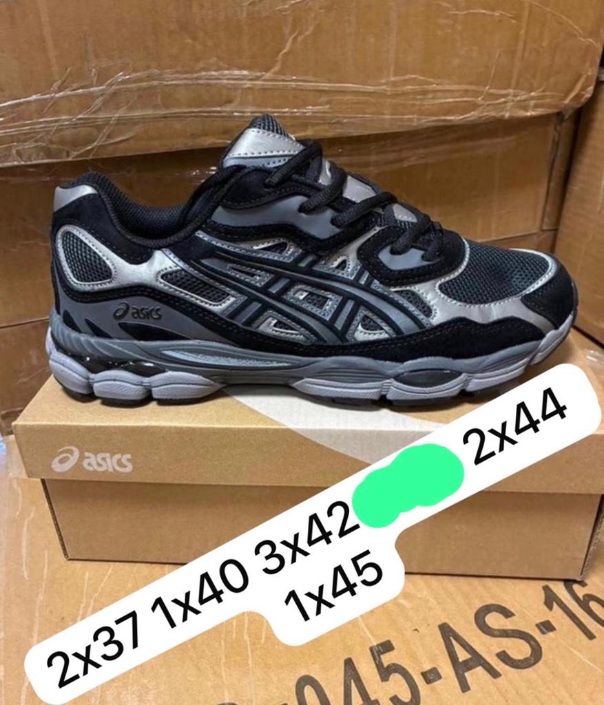 ASICS Sneakers Zwart/Grijs - Diverse Maten Beschikbaar, Ophalen of Verzenden, Nieuw, Zwart, Sneakers of Gympen