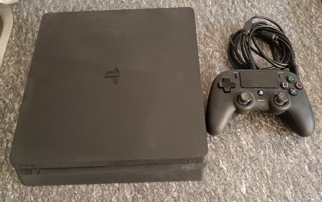 PlayStation slim ps4, Ophalen, Met 1 controller, Slim, 500 GB