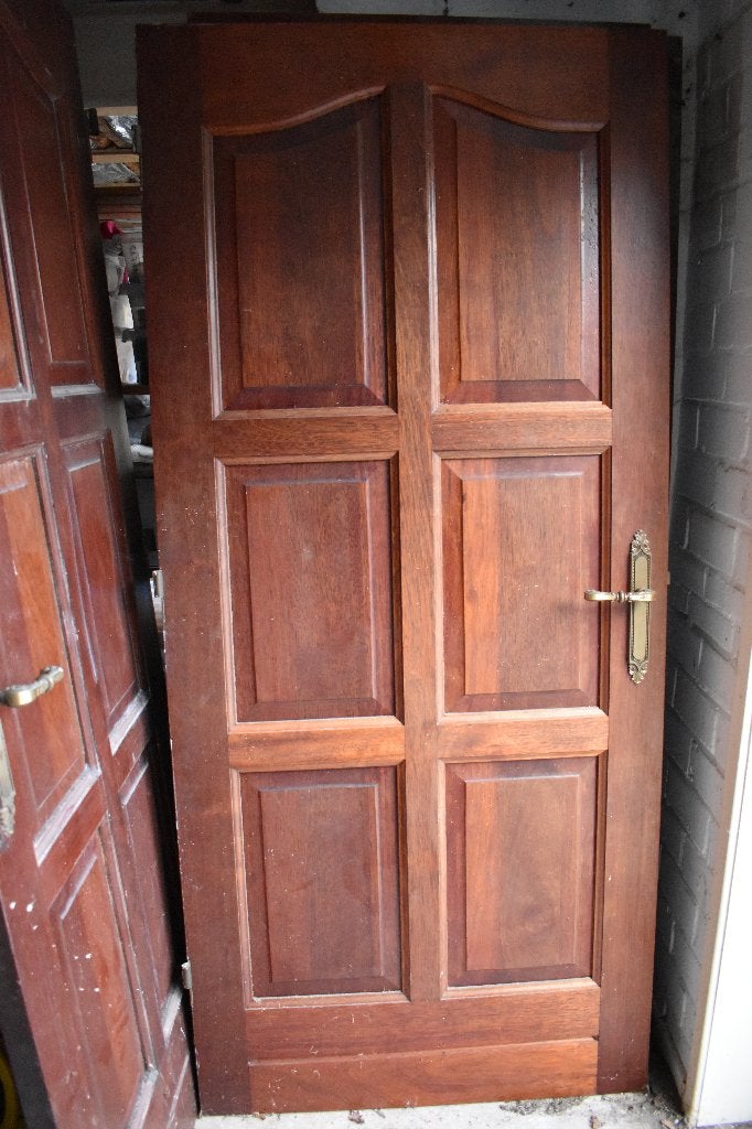 Massief houten deur, Ophalen, Gebruikt, 80 tot 100 cm, Binnendeur