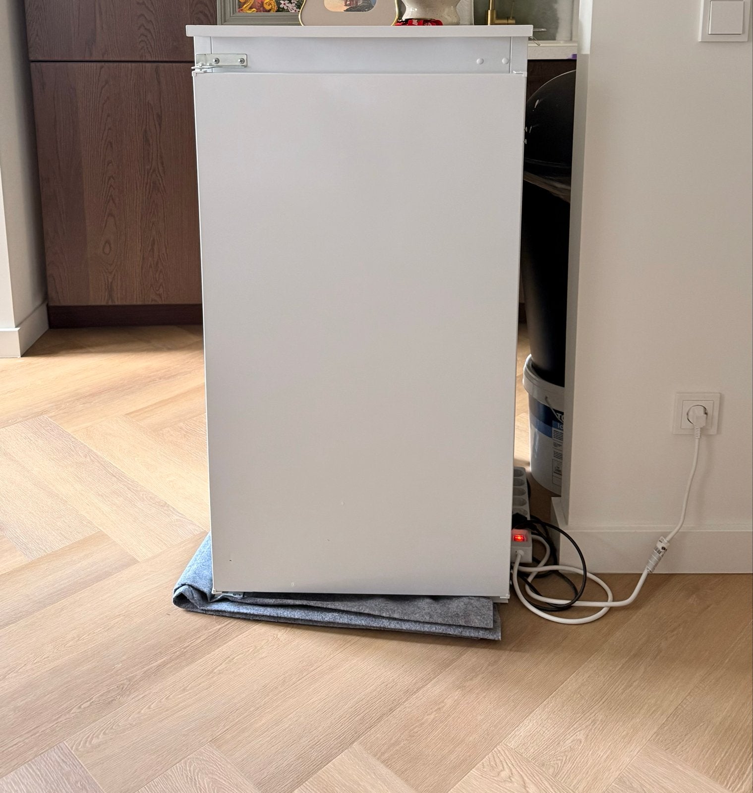Indesit INS 1001 AA inbouw koelkast – zo goed als nieuw, 150 tot 200 liter, Zo goed als nieuw, Energieklasse A of zuiniger, 45 tot 60 cm