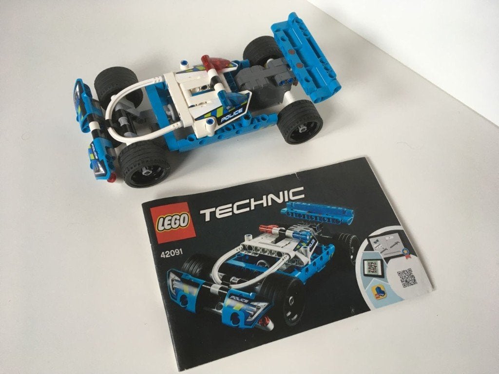 Lego Technic - Police Pursuit - 42091, Kinderen en Baby's, Speelgoed | Duplo en Lego, Gebruikt, Lego, Compleet, Ophalen of Verzenden